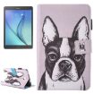 Galaxy Tab A 7.0 (2016) T280 Bulldog Pattern Flip Leather Case with Slots - 1