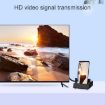 V105 USB-C Hub: 3 USB 2.0, HDMI, Audio, SD/TF Reader, Phone Stand - 7
