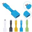 5 PCS Yellow Micro USB Male to USB 3.0 Female OTG Adapter - 4