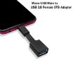 5 PCS Yellow Micro USB Male to USB 3.0 Female OTG Adapter - 5