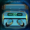 M8 Bluetooth 5.0 TWS Earphones with Touch Display & Charging Box Red - 6