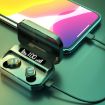 M8 Bluetooth 5.0 TWS Earphones with Touch Display & Charging Box Red - 7