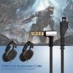 SteelSeries Arctis 3/5/7 Earphone Audio Cable 2m Silver ZS0135 - 6