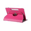 Magenta 7" Tablet Leather Case 360 Rotating for Galaxy, Asus, Huawei - 6