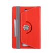 7" Tablet Leather Case 360 Rotating for Galaxy, Asus, Huawei (Red) - 3