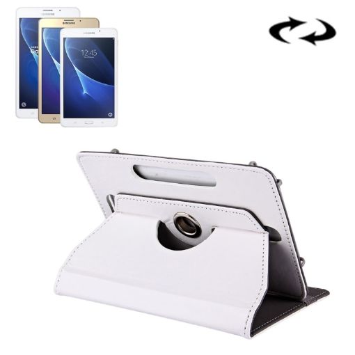 7" Tablet Leather Case 360 Rotating for Galaxy Tab A/Tab 4/Asus/Huawei - 1