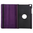 Purple Litchi Texture Rotating Leather Case for Galaxy Tab A 8.0 T290/T295 - 4