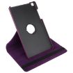 Purple Litchi Texture Rotating Leather Case for Galaxy Tab A 8.0 T290/T295 - 7