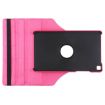 Rose Red Litchi Texture Rotating Leather Case for Galaxy Tab A 8.0 T290/T295 - 5