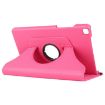 Rose Red Litchi Texture Rotating Leather Case for Galaxy Tab A 8.0 T290/T295 - 6