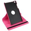 Rose Red Litchi Texture Rotating Leather Case for Galaxy Tab A 8.0 T290/T295 - 7