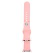 Apple Watch Band 3 in 1 Rubber Pink for Series 10/9/8/7/SE/6/5/4/3/2/1 - 4