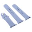 Lavender Grey Rubber Watch Band for Apple Watch Series 10/9/8/7/SE/6/5/4/3/2/1 - 2