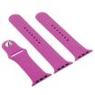 Apple Watch Series 10/9/8/7/SE/6/5/4/3/2/1 Rubber Band 3-in-1 (Dragon Fruit) - 2