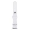 Apple Watch Series 10/9/8/7/SE/6/5/4/3/2/1 Rubber Band 3-in-1 White - 4