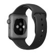 Apple Watch Ultra & Series 9/8/7/SE Rubber Band 3-in-1 Black  - 5