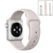 Apple Watch Ultra 49mm/Series 9-1 Rubber Band with Pin Buckle Beige - 1