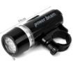 LED Bike Headlight & Rear Safety Flashlight, Water Resistant, 5 LEDs - 2