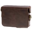 Sony HX50 Leather Camera Case Bag - Coffee Color - 2
