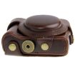 Sony HX50 Leather Camera Case Bag - Coffee Color - 3