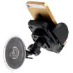 360 Rotation Suction Cup Car/Desktop Holder for Smartphones (Black) - 2