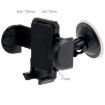 360 Rotation Suction Cup Car/Desktop Holder for Smartphones (Black) - 3