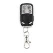 315MHz Metal Wireless Remote Control, Learning Code, 4 Keys, Black/Silver - 1