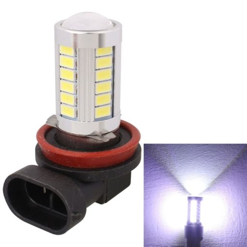 H8/H11 16.5W 990LM 6500K White 5630 SMD LED Car Fog Light Bulbs 2PCS - 1