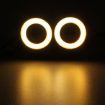 2 PCS 2.5" 10W 900LM LED Eagle Eye Light 6500K Waterproof DC 12V - 9