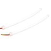 2 PCS 3W LED Tube DRL Steering Lamp 180LM 6500K White Yellow 30cm DC12V - 2