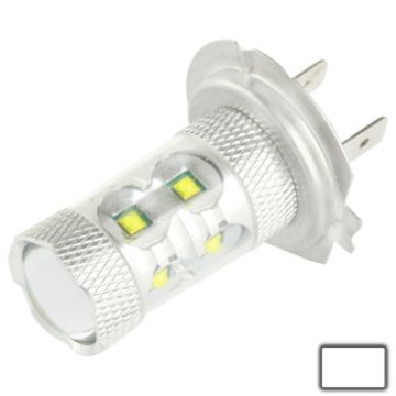 H7 60W White LED Fog Light for Vehicles, DC 12-30V, 12 LEDs - 1