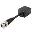 2 PCS Passive Video Balun CCTV Network UTP BNC - Black - 3