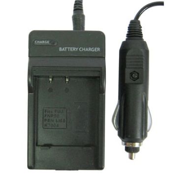 FUJI FNP50 Digital Camera Battery Charger - Black - 1