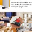 HH-MD001 Black Door Stop Wedge Alarm for Home & Travel Security - 7