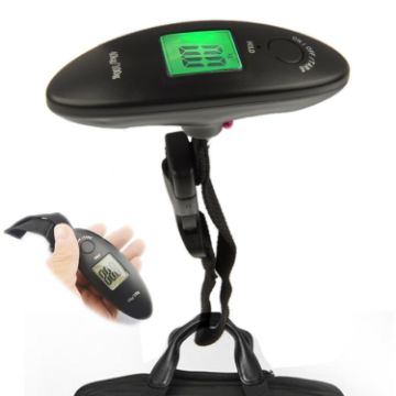 40kg x 100g LCD Electronic Travel Luggage Scale WH-A15 - 1