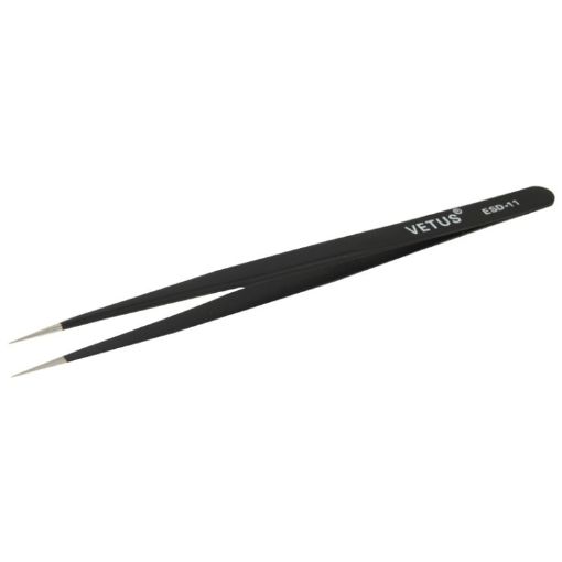 VETUS ESD-11 Anti-Static Tweezers - Precision Tool for Electronics - 1