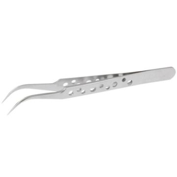 High-Hardness Anti-Magnetic Anti-Acid Steel Curved Tweezers  - 1
