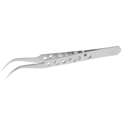 High-Hardness Anti-Magnetic Anti-Acid Steel Curved Tweezers  - 1