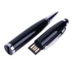 2 in 1 Pen Style USB Flash Drive, Black, 8GB Storage - 2