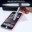 2 in 1 Pen Style USB Flash Drive, Black, 8GB Storage - 6