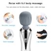 Portable Mini Physiotherapy Electric Hand-held Massage Stick - White - 8