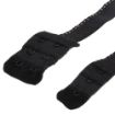 Adjustable Low Back Bra Strap Converter - Backless V Solution (Black) - 3