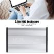 3.5" IDE HDD External Case with UK Plug - Supports IDE Hard Drives - 8