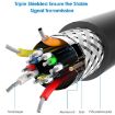 Mini HDMI to Micro HDMI Adapter Cable, 30cm - Male to Male Connector - 4