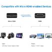 Mini HDMI to Micro HDMI Adapter Cable, 30cm - Male to Male Connector - 5