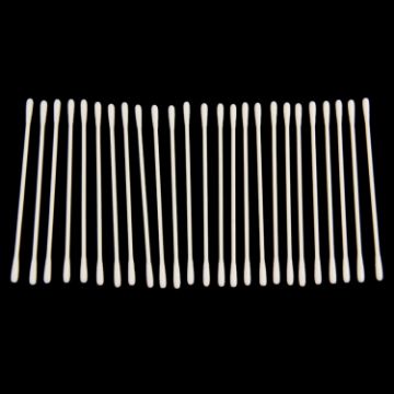 Cleanroom Cotton Swabs for LCD Panel Purification (White) - 1