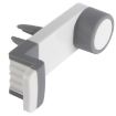 Portable Air Vent Car Mount Holder for Smartphones - White/Grey - 5