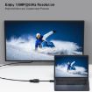 Display Port Male to VGA Female Converter, 20cm Length Adapter - 6