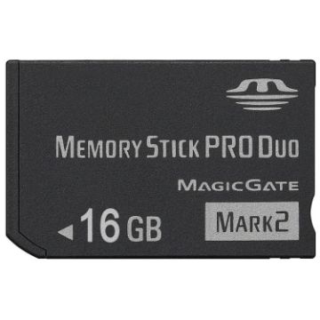 MARK2 High Speed Memory Stick Pro Duo - 100% Real Capacity, Black - 1