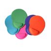 2 PCS Purple Cloth Gel Wrist Rest Mouse Pad Set - 2
